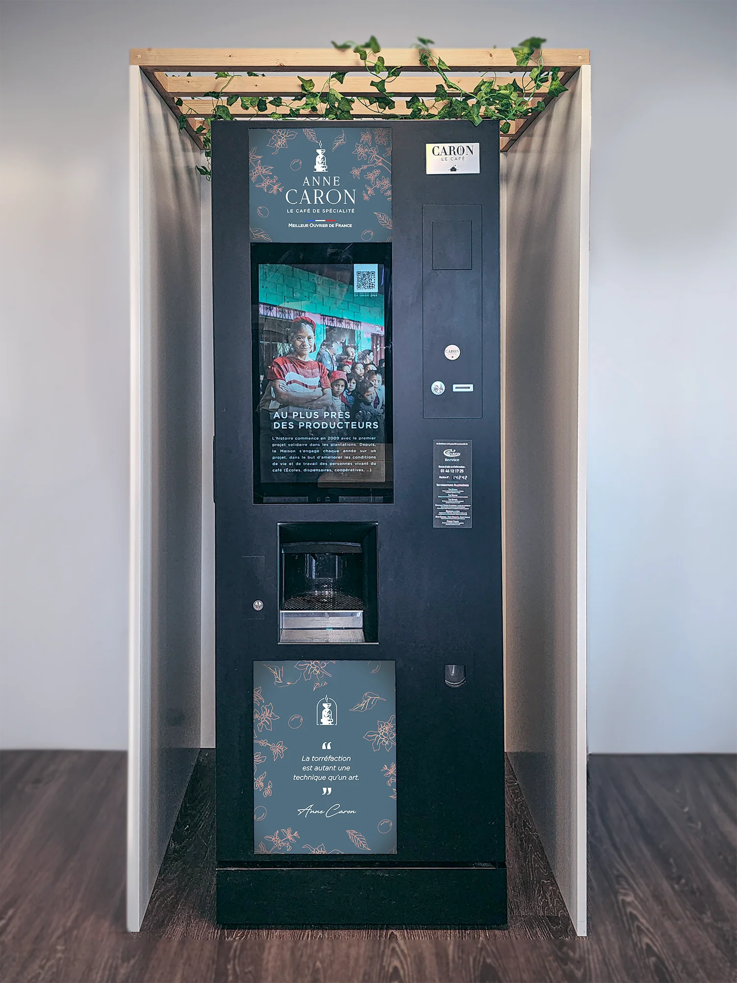 Un distributeur éco-responsable